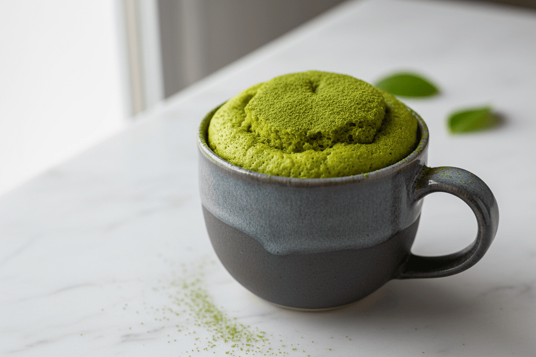 Matcha Mug Cake Ikimatcha.co
