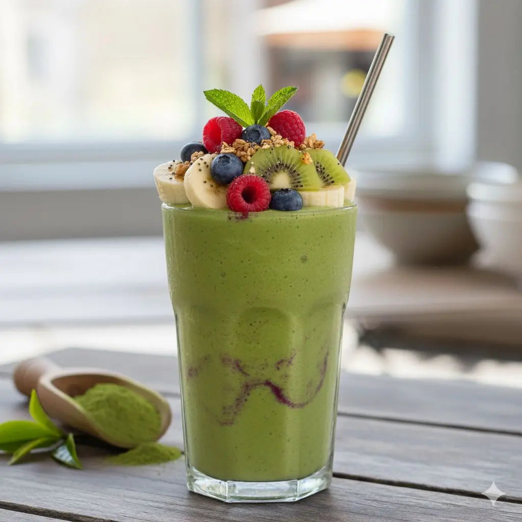 Acai Matcha Superfood Blend Powder Ikimatcha.co