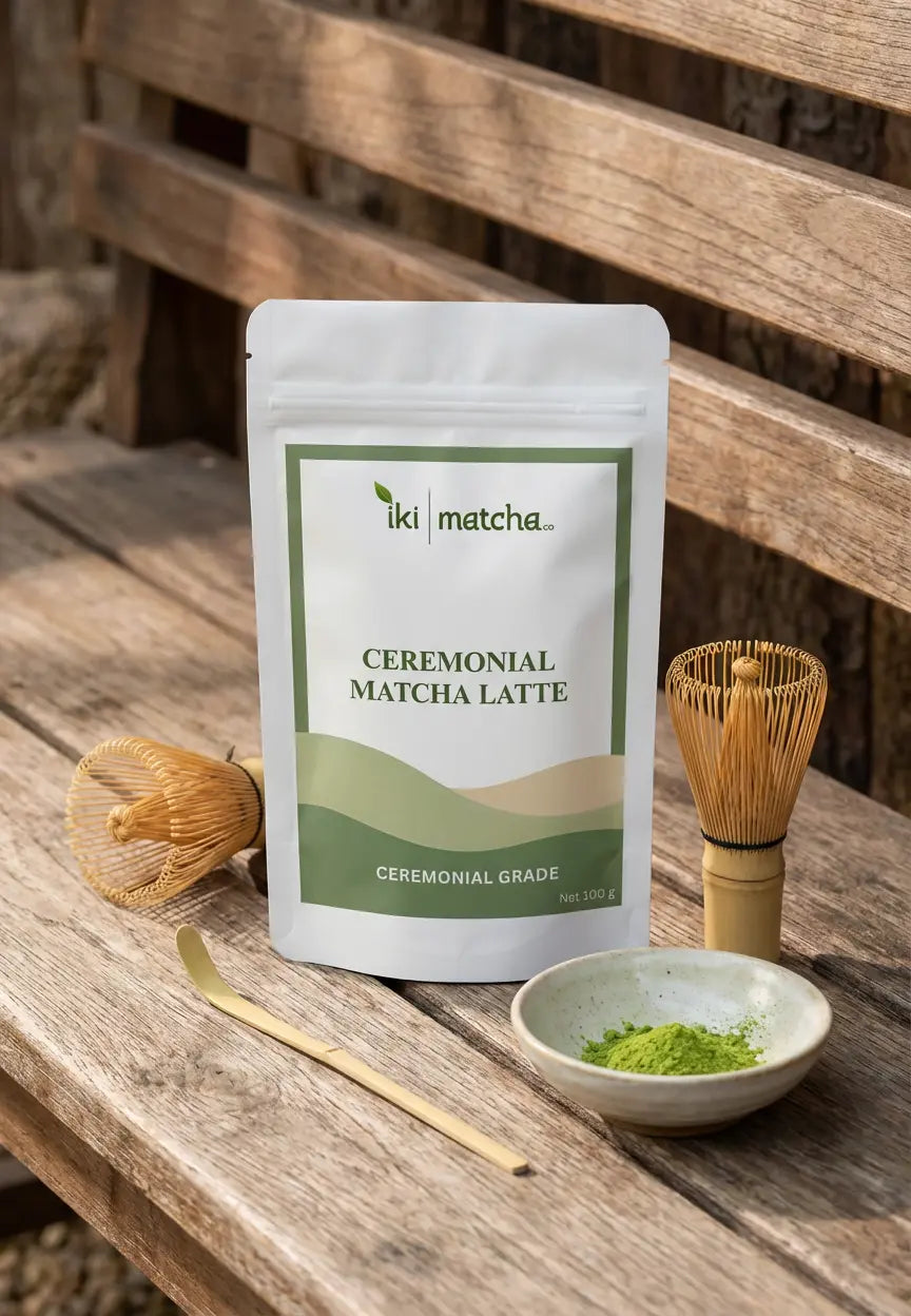 Ceremonial Matcha Latte Ikimatcha.co