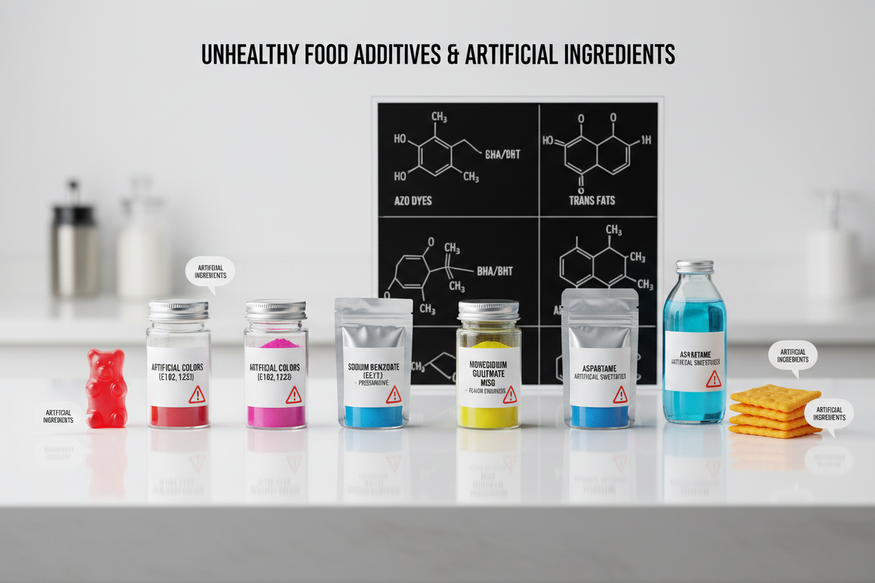 adding unhealthy additive 